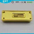 El más nuevo diseño Golden USB Flash Drive Pen Drive 8 GB 16 GB Gold Bar USB 2.0 Memoria Flash Pendrive